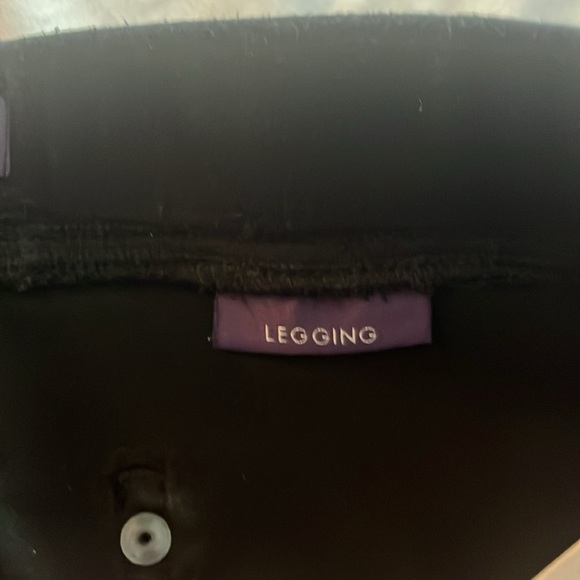 NYDJ Black Velvet Jeggings - Picture 6 of 12